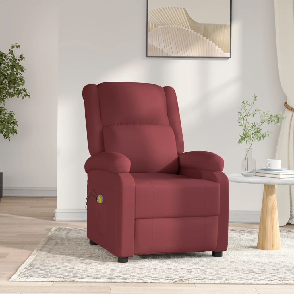 Fauteuil Massant Relaxant - Rouge