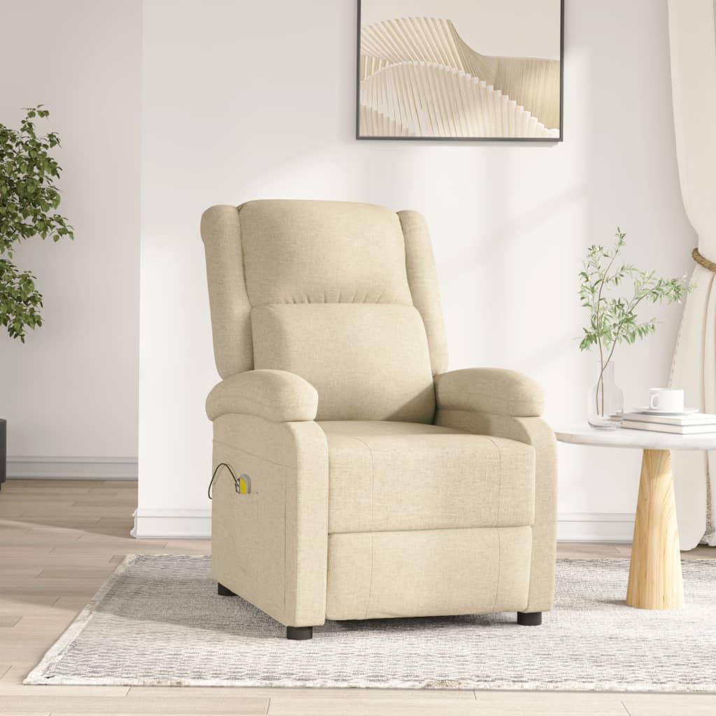 Fauteuil Massage Chauffant - Blanc