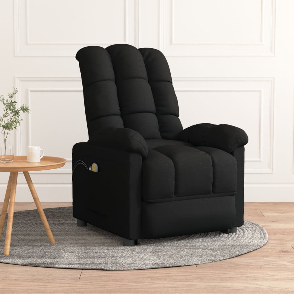 Fauteuil Massage Electrique Releveur - Noir