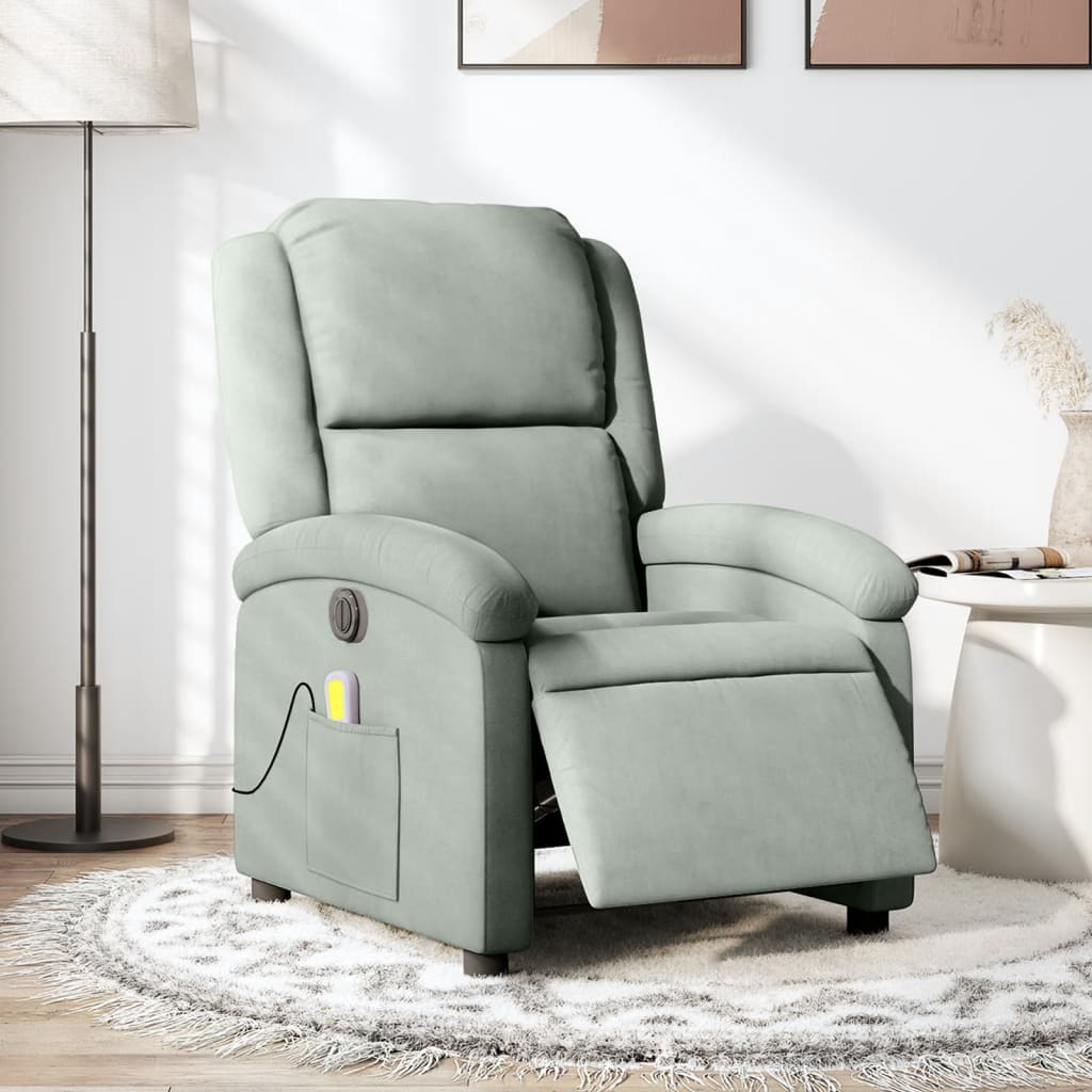 Fauteuil Relaxant Releveur Électrique - Gris