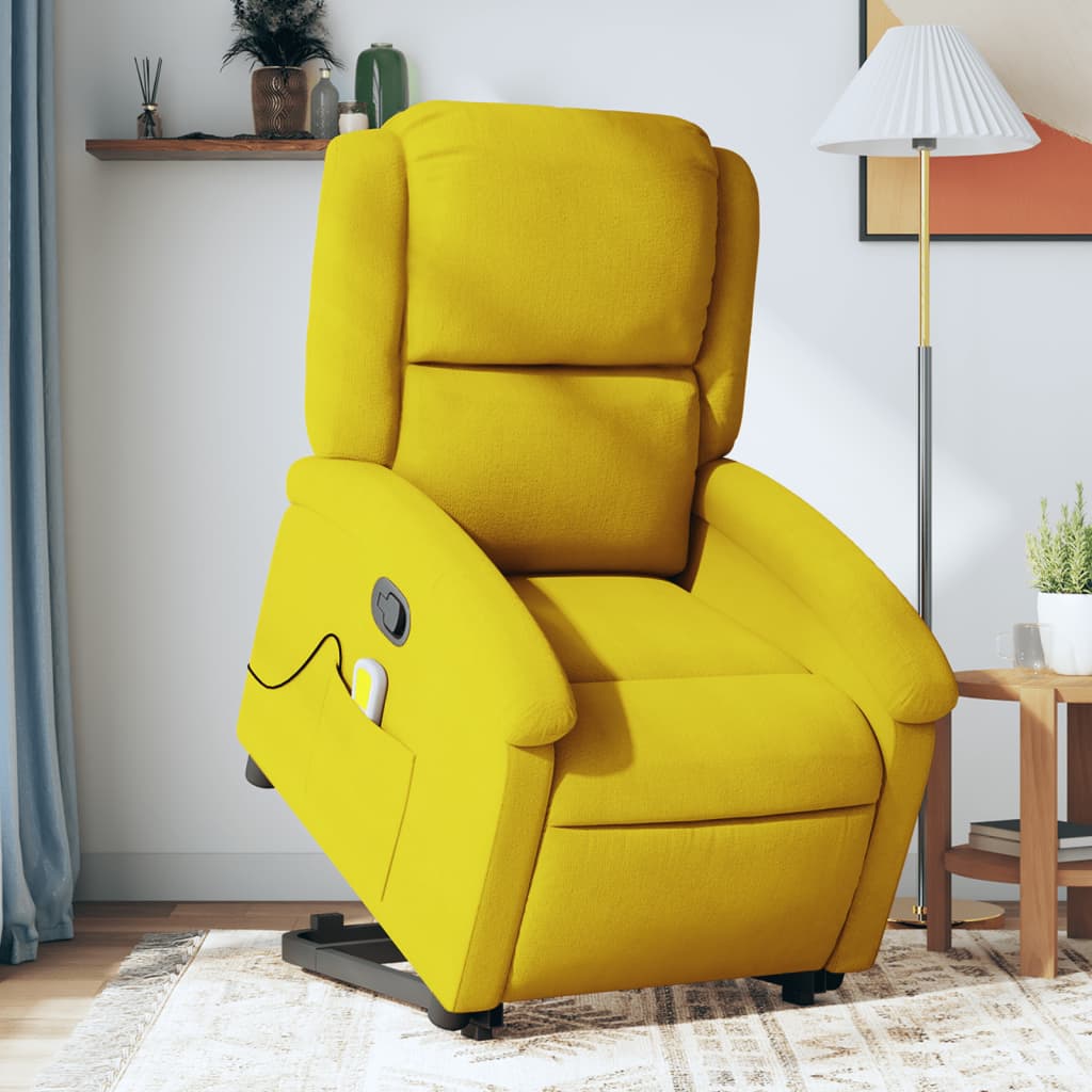 Fauteuil Relaxant - Jaune Moutarde