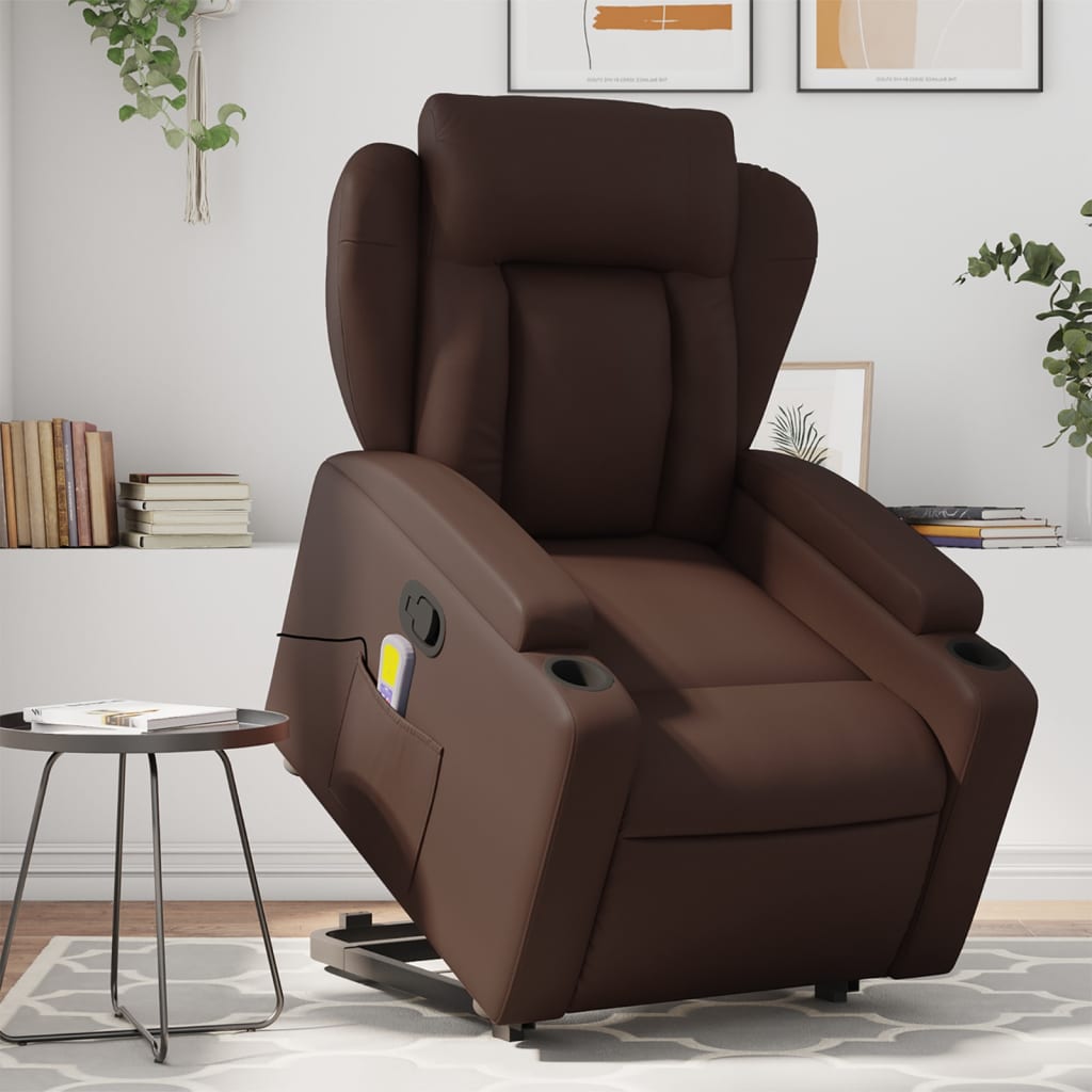 Fauteuil Relax - Marron Vieilli