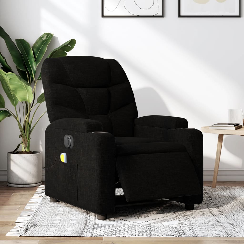 Fauteuil Massant Relaxant - Noir