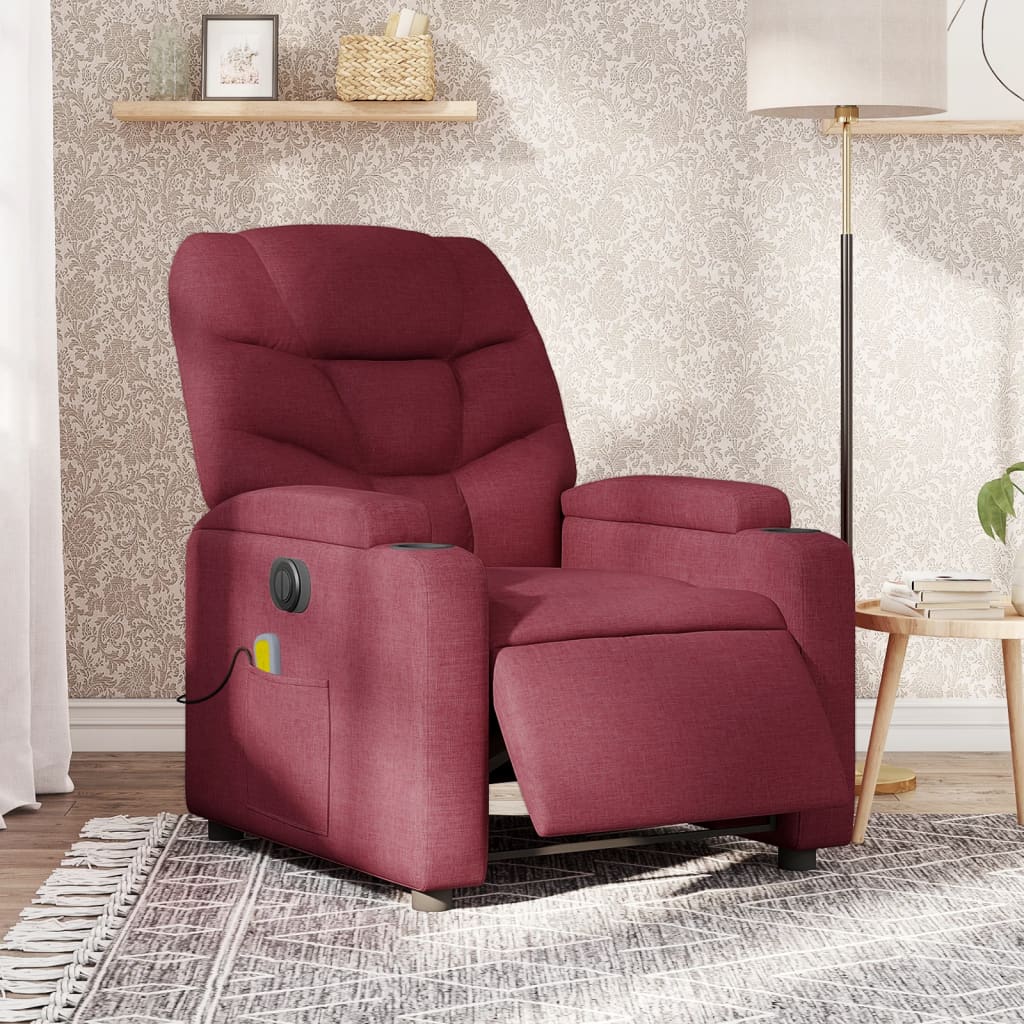 Fauteuil Relaxant Massant - Rouge