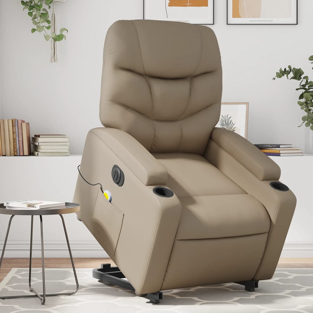 Fauteuil Relaxant Moderne - Cappuccino