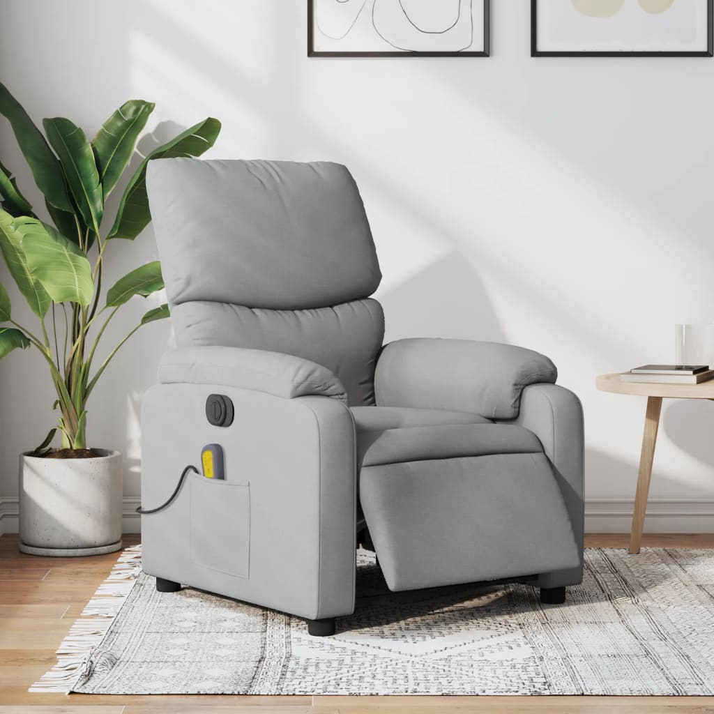 Fauteuil Electrique Releveur Massant - Gris