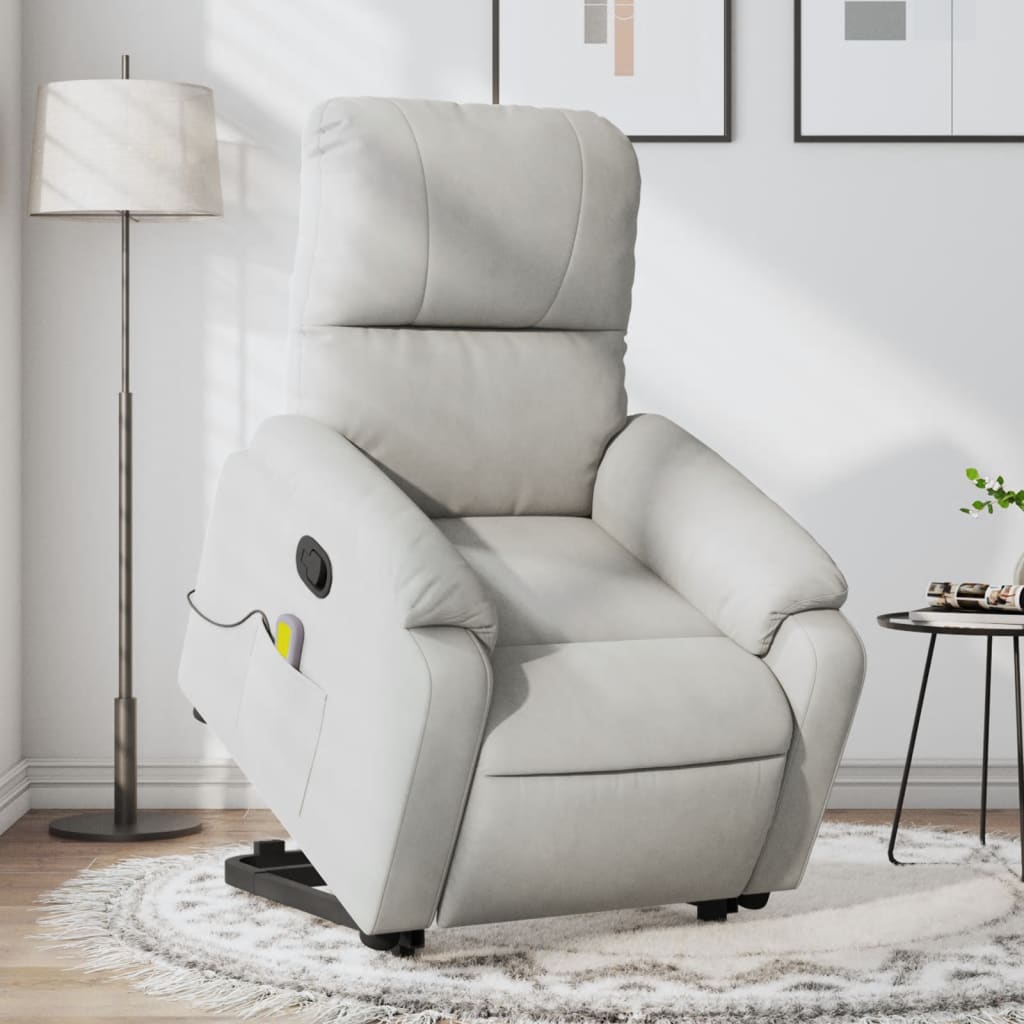 Fauteuil Massant Relax - Gris