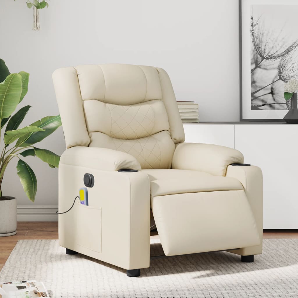 Fauteuil Relaxant Confort - Blanc