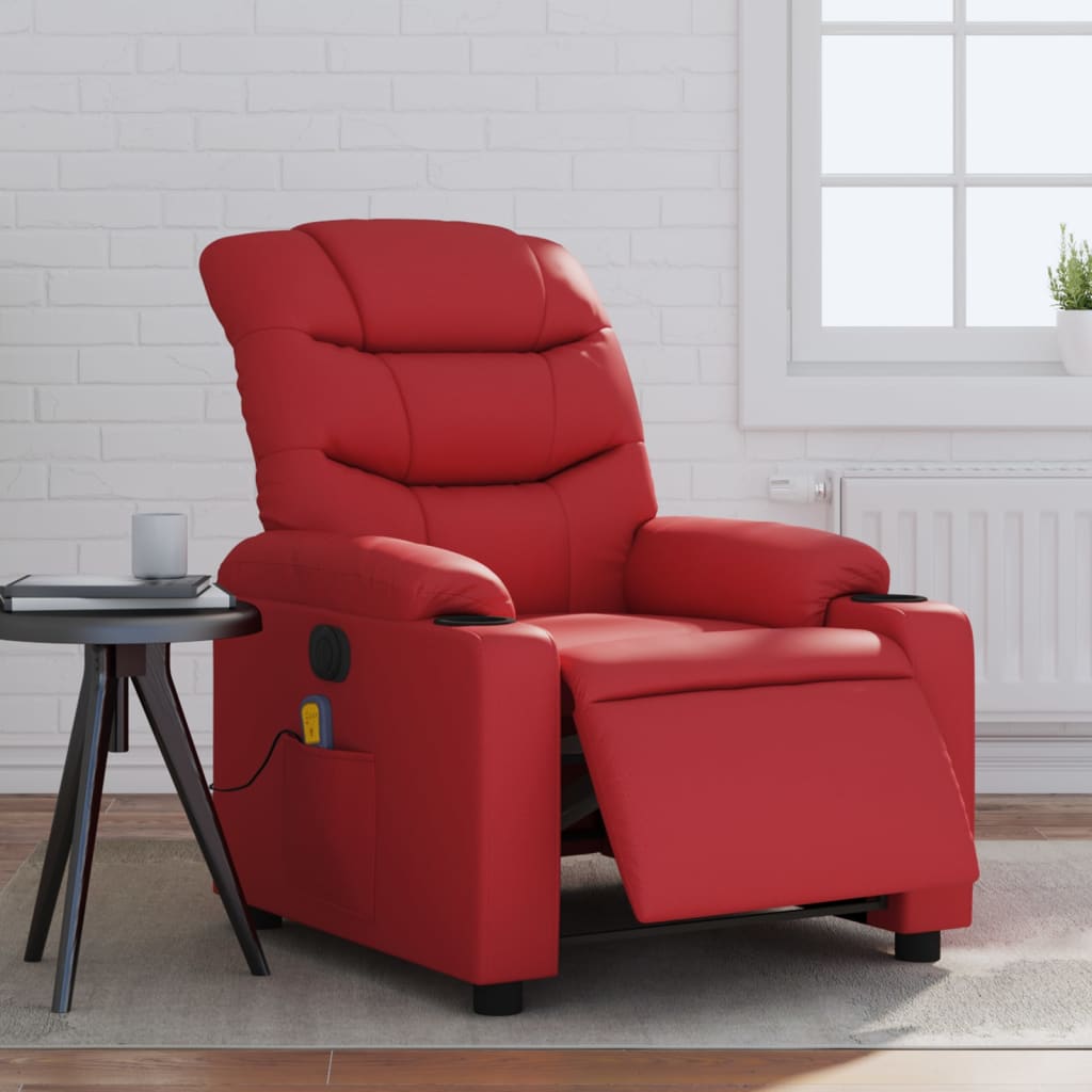 Fauteuil Relaxant Confortable - Rouge