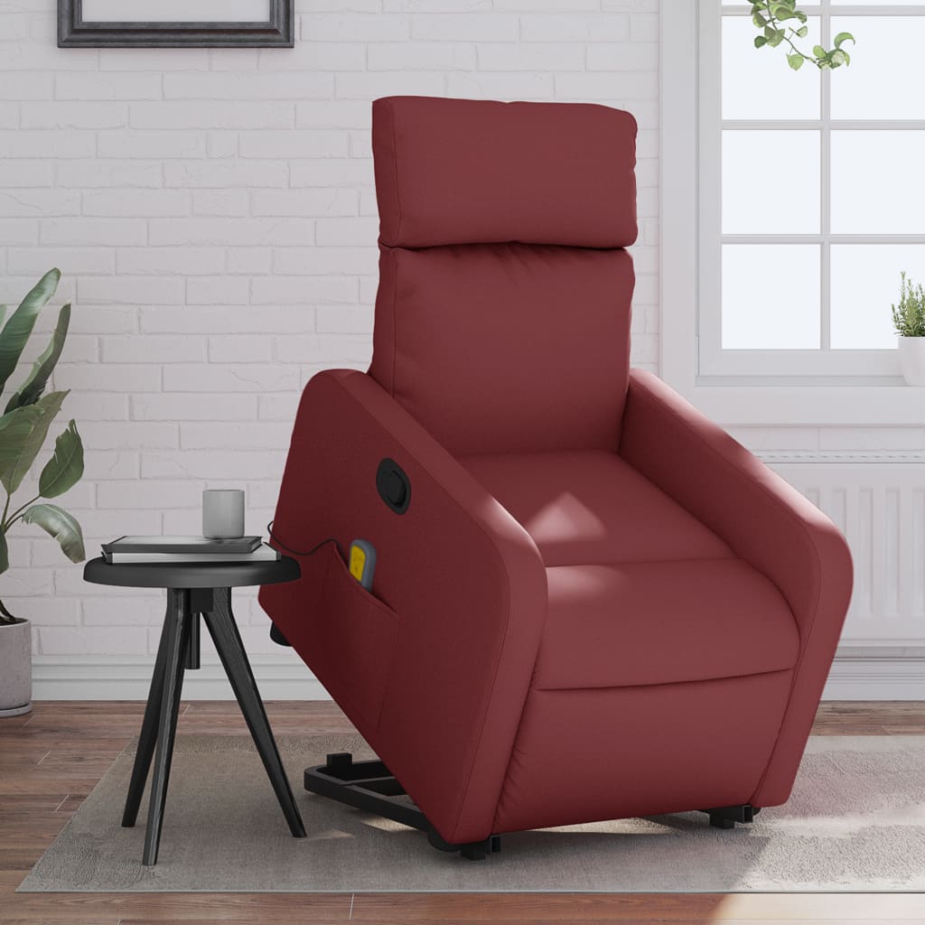 Fauteuil Relaxant et Releveur - Rouge