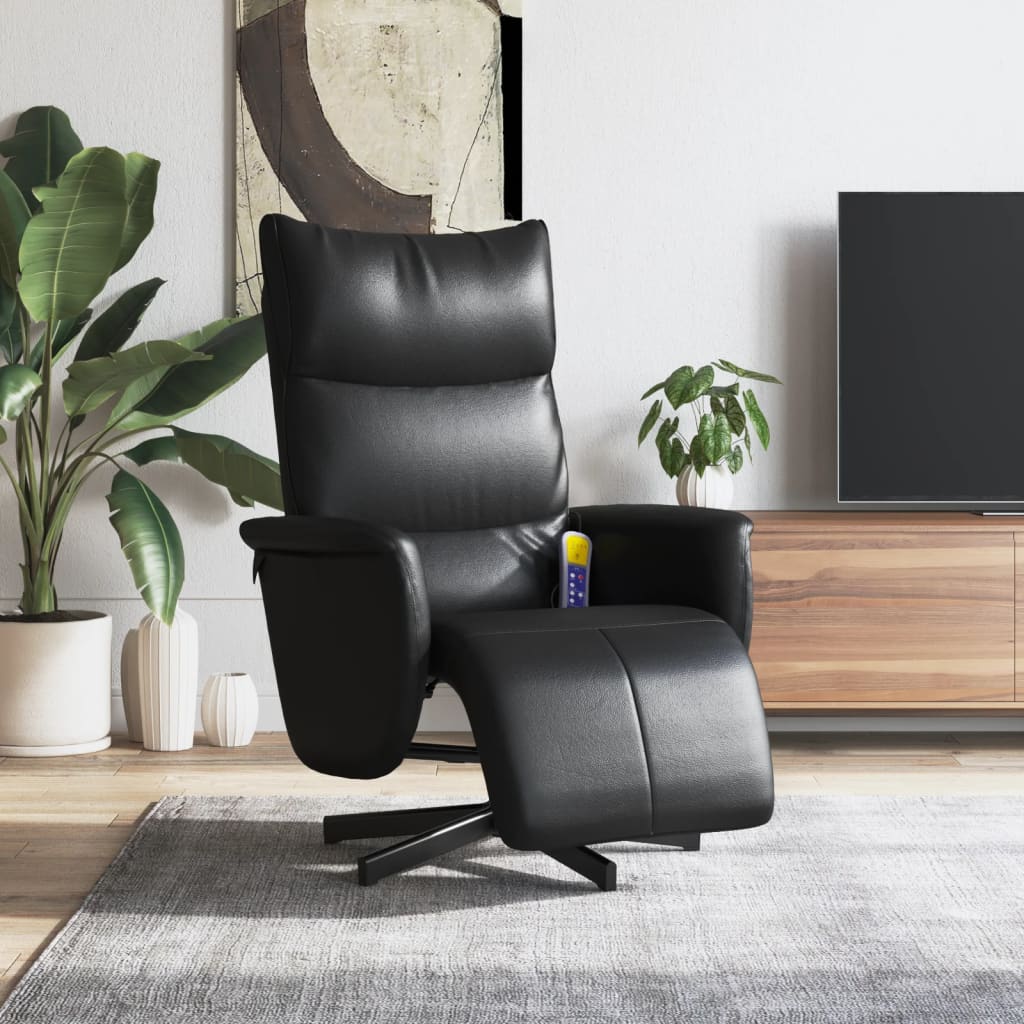 Fauteuil Relaxant Haut de Gamme - Noir