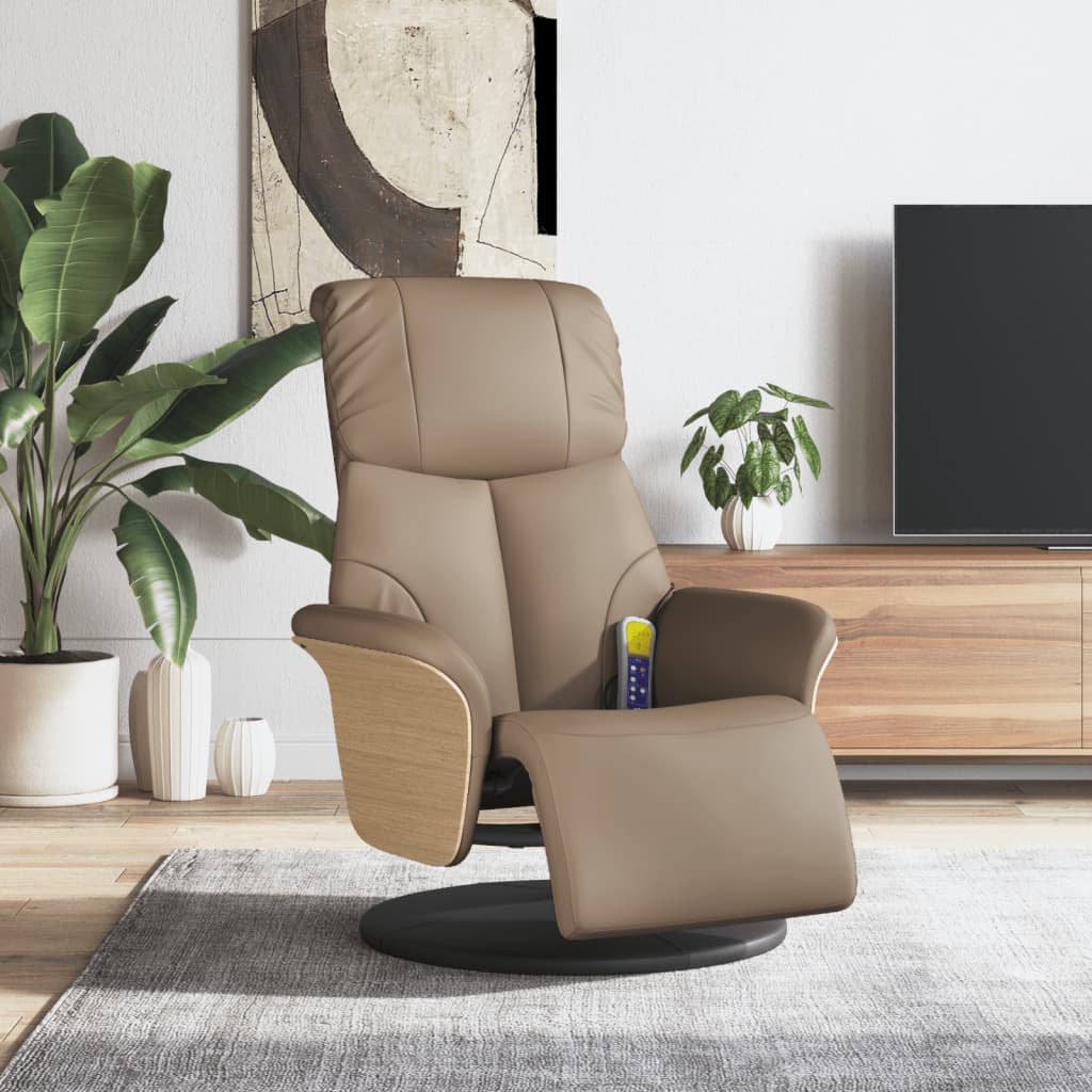 Fauteuil Relax Pivotant - Cappuccino