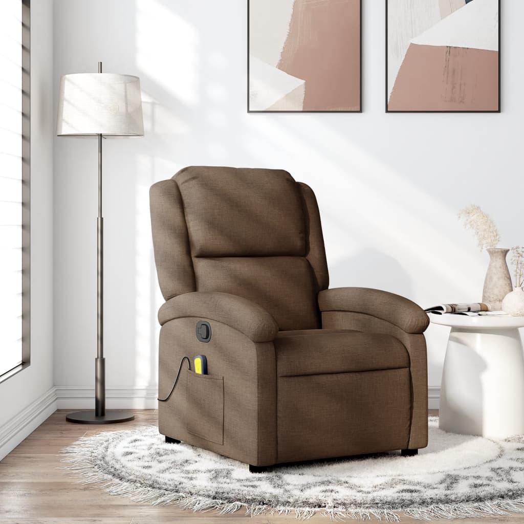 Fauteuil Relaxant Electrique Releveur - Marron